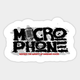 Microphone Sticker